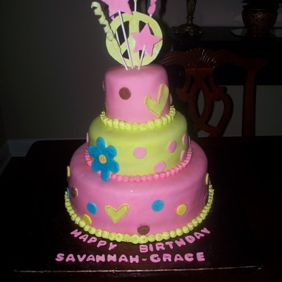 Savannah-Grace's Birthday Cake