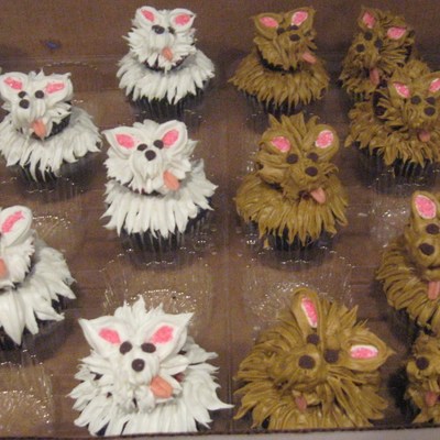 Puppy Dog Cupcakes