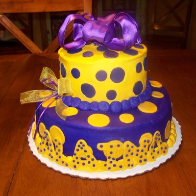 Lsu Birthday Cake
