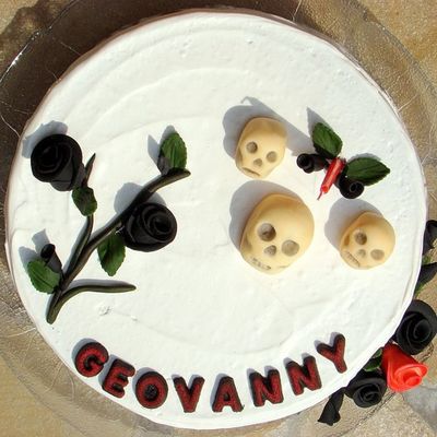 Gothic Birthday Cake