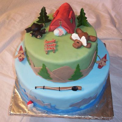 Camping Theme Baby Shower