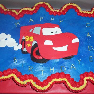Cars Cupcake Cake