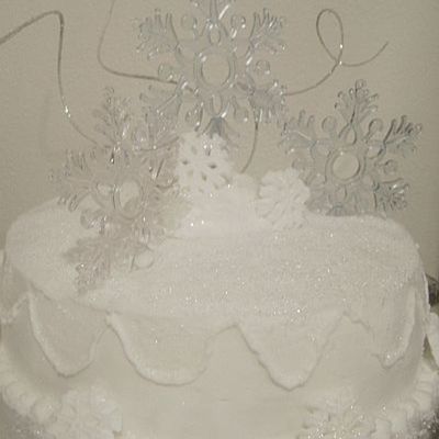 Snow Flake Cake
