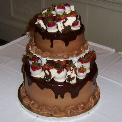 Tiered Choc. Strawberry