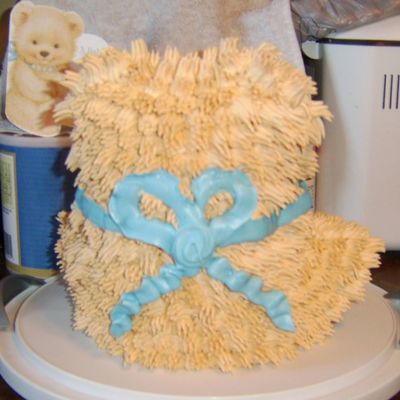 Baby Shower Bear/back