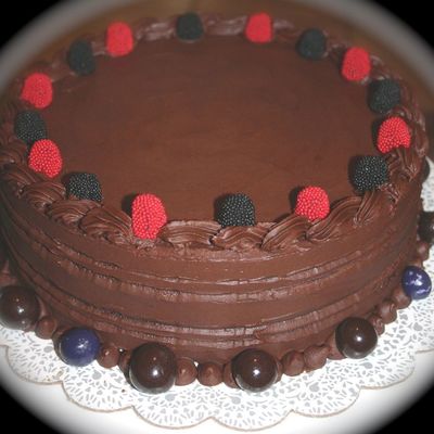 Hazelnut Cream Chocolate Cake