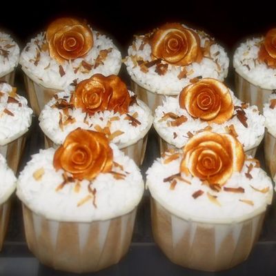 Pineapple Coconut Cake W/ Walnuts