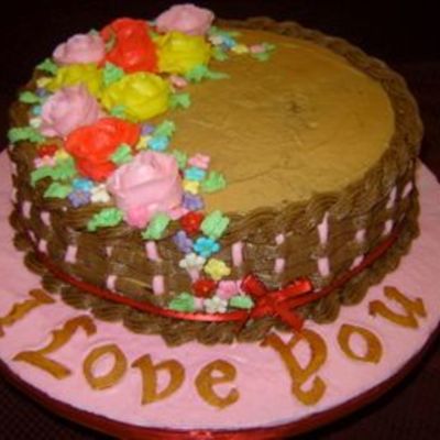 My First Aniversary Cake:o)