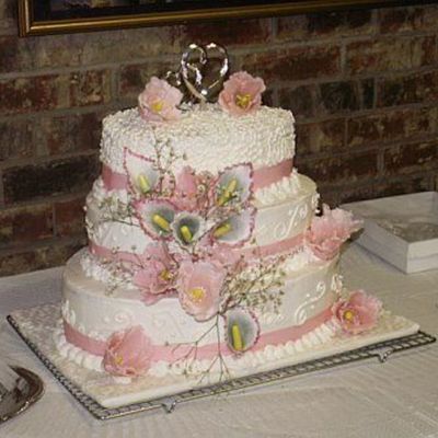 Tulip Anniversary Cake