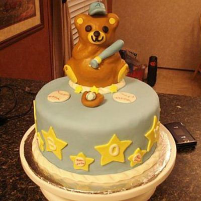 Boy Bear Cake
