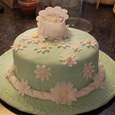 Final Cake For Wilton Fondant Class