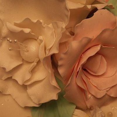 First Gumpaste Flowers