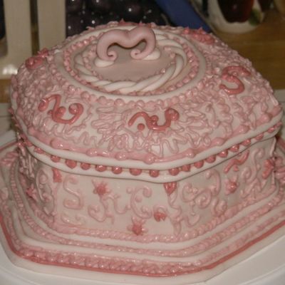 Pink Box Cake