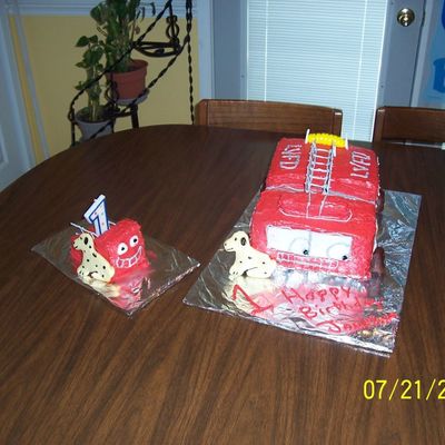 1St Birthday Firetruck