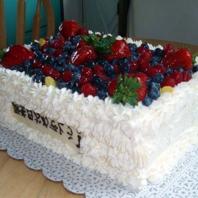 Japanese Birthday Cake