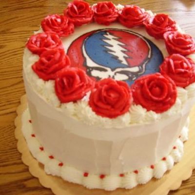 Grateful Dead Grooms Cake