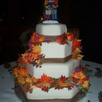 Fall Wedding Cake