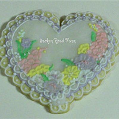 Brushed Embroidery Cookie