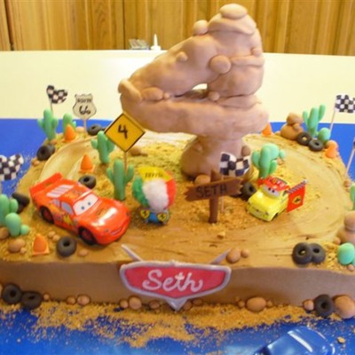 Disney Cars Cake
