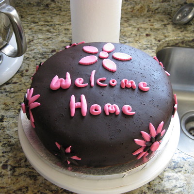 Welcome Home Cake