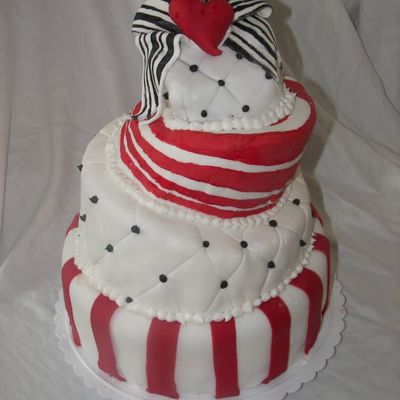 Mad Hatter Wedding Cake