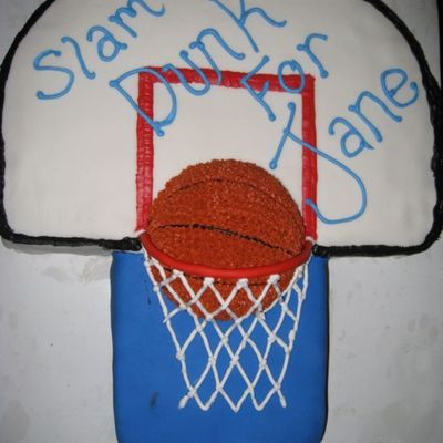 3D Basketball Cake