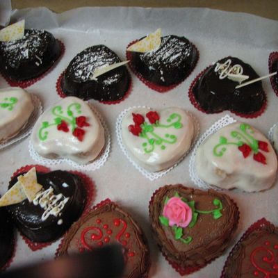 Mini Cake Selection For A Small Banquet