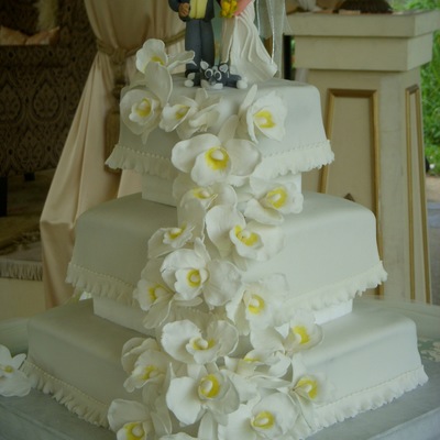 Orkid Wedding Cake
