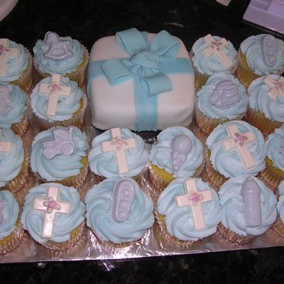 Baptism Cupcakes