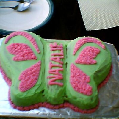First Butterfly Cake