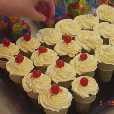 Ice Cream Cupcakes