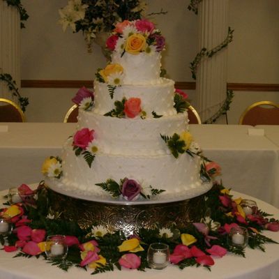 Diamond Wedding Cake