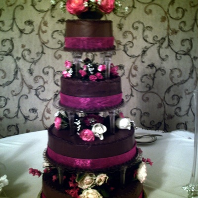 Chocolate Wedding Cake