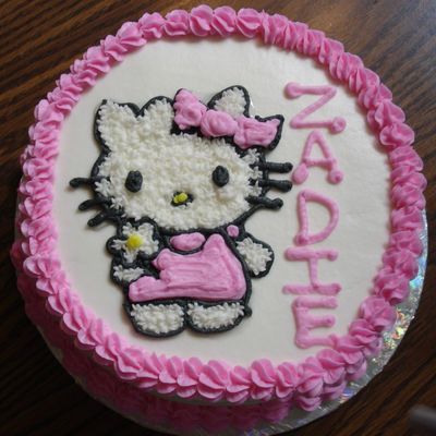 Hello Kitty Birthday Cake