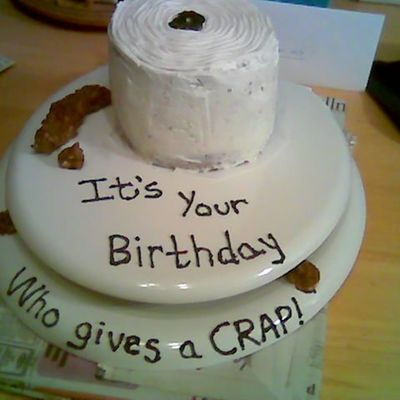 Toliet Paper Cake