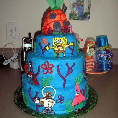 Spongebob Cake