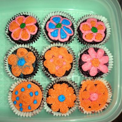 Flower Cupcakes