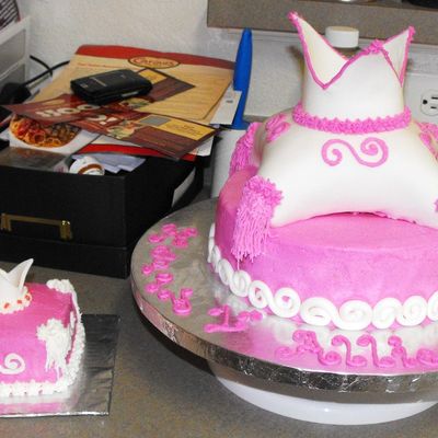 1St Birthday Princess Cake