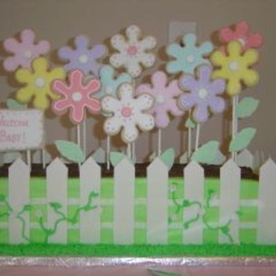 Planter Box With Daisies