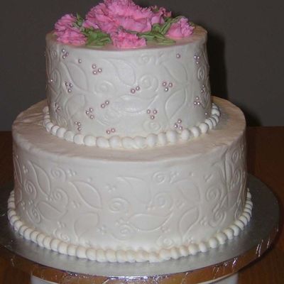 Peony Birthday Cake