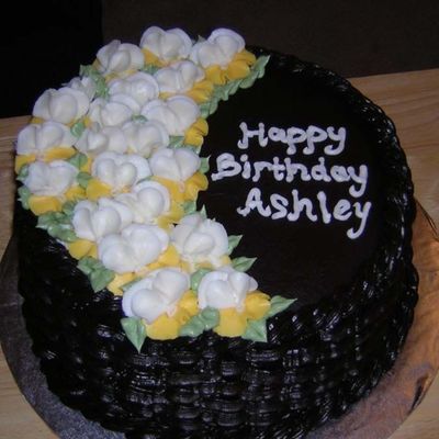 Pansy Birthday Cake