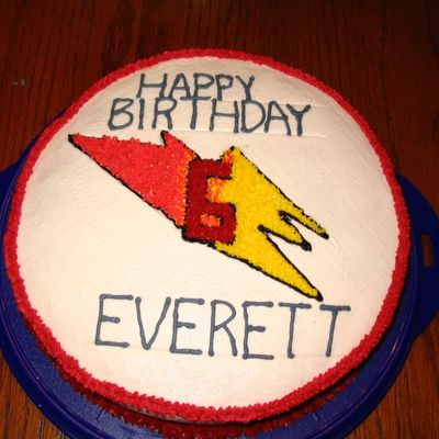 2Nd Cake With Lighting Mcqueen