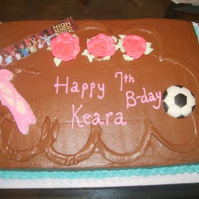 Sporty Sheet Cake