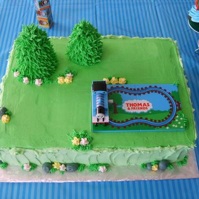 Thomas The Train Sheet Cake