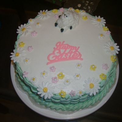 Easter Basket Of Flowers