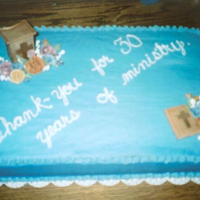 30 Years Of Ministry Cake
