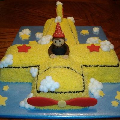 Curious George Flying Airplane