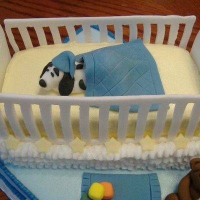 Pup In Crib, Toys