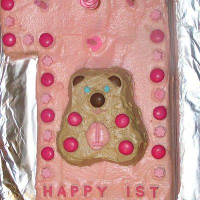 Daughter's First Birthday Cake
