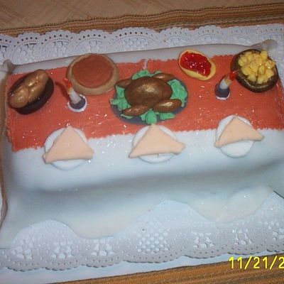 Thanksgiving Cake